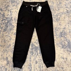 Figs Black Zamora Jogger Pants